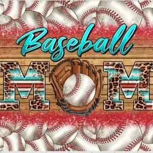Baseball Mom 20 Oz Skinny Tumbler